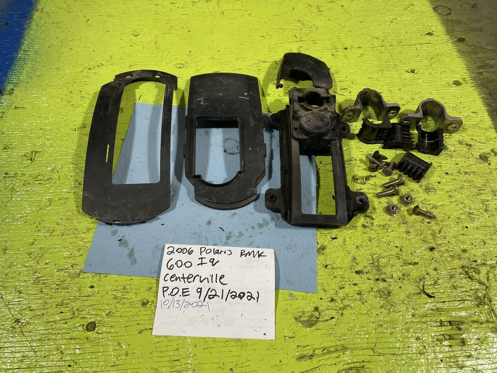 2006 Polaris RMK 600 handlebar position adjuster trim