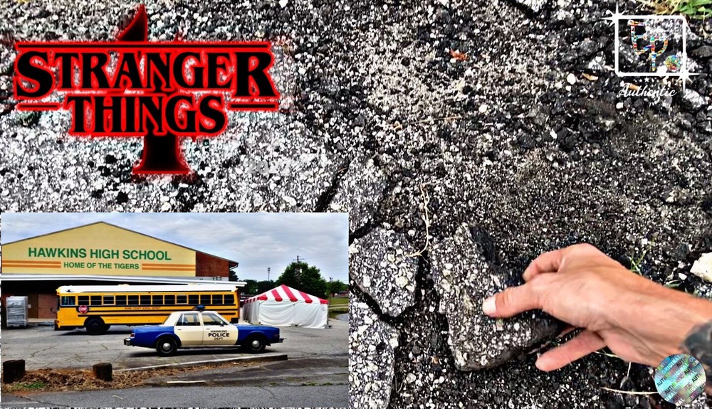Stranger Things Location Relics Memorabilia with COA (4x6 Frame)