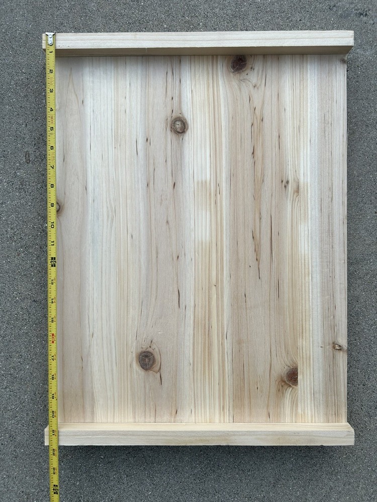 Pine Migratory Top Cover or Lid for 10 Frame Hive Beekeeping