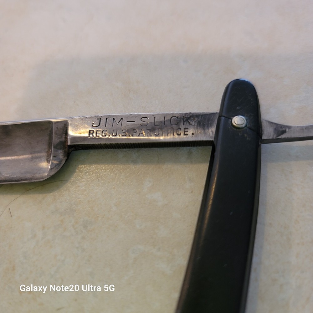 Jim Slick Barber Straight Edge Razor