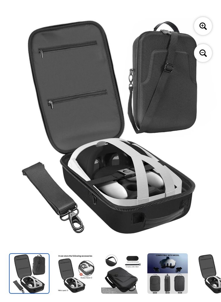 Meta Quest 3 VR Carrying Case For Meta Oculus Quest