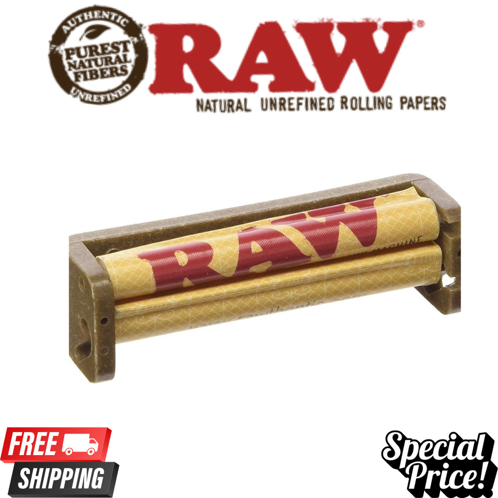 RAW 79mm Rolling Machine Authentic Roller 12ct Display (Lot 6) Bulk Wholesale