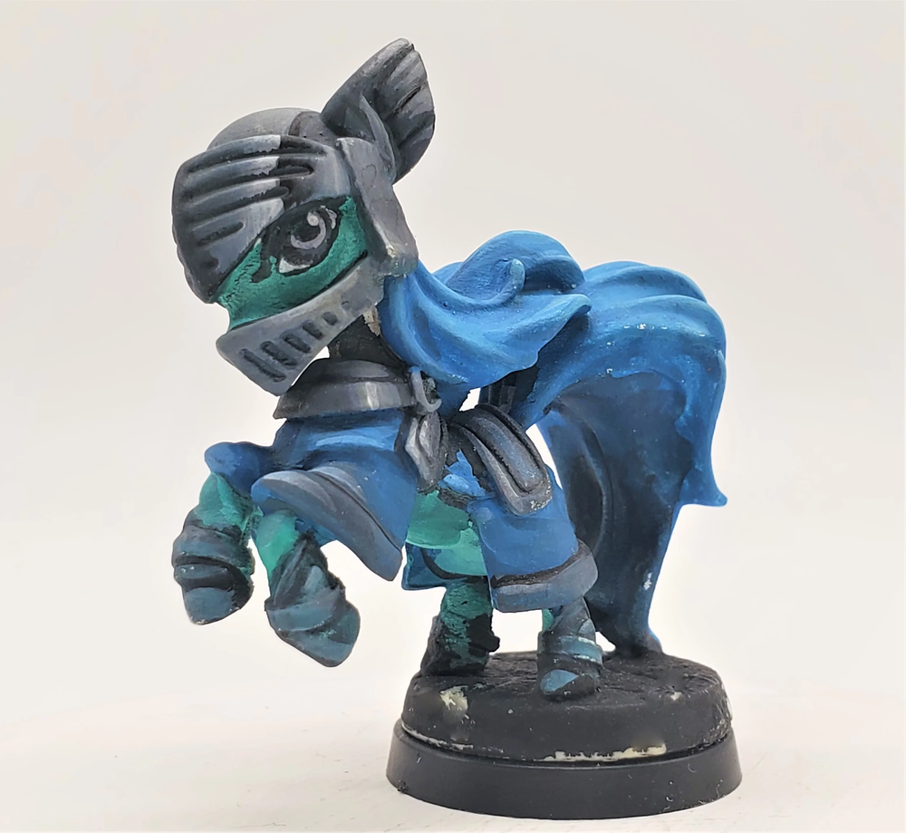 Chibi Paladin Pony