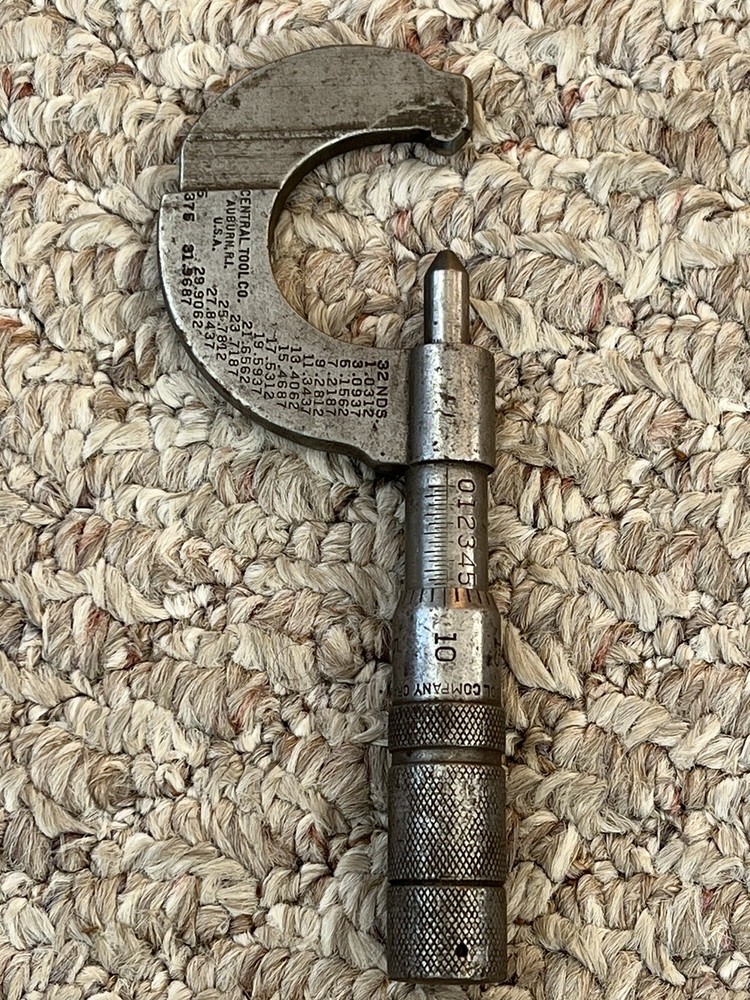 Central Tool Co. Micrometer