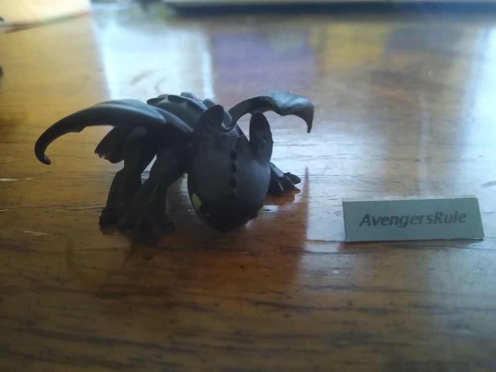 Mystery Dragons Dreamworks 2020 Spin Master Mini Figures Toothless Black