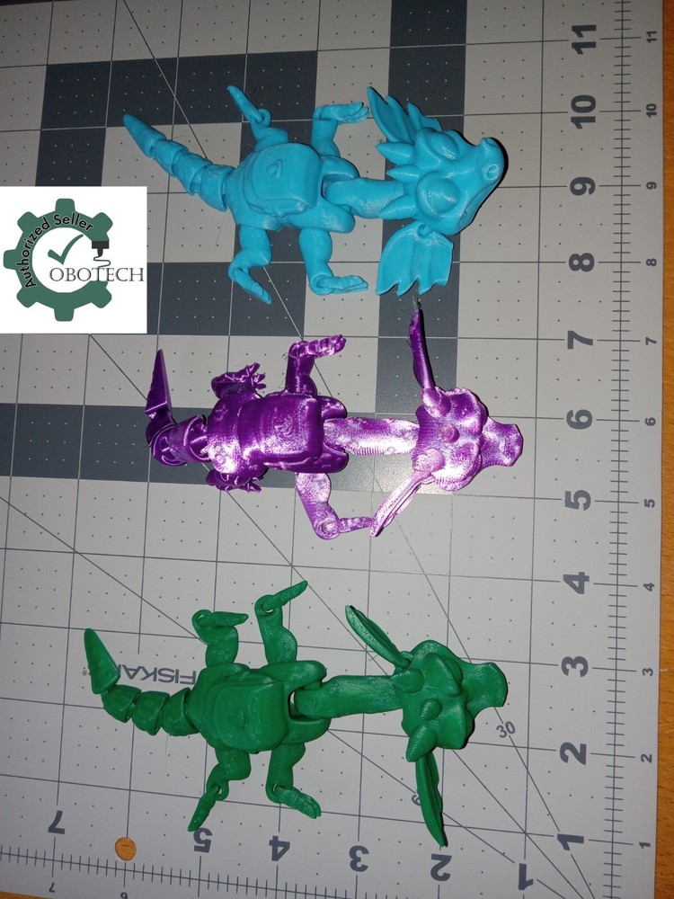 3D Printed Articulating and Posable Scholar Dragon