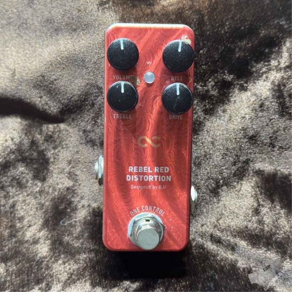 ONE CONTROL REBEL RED DISTORTION 4K o6237