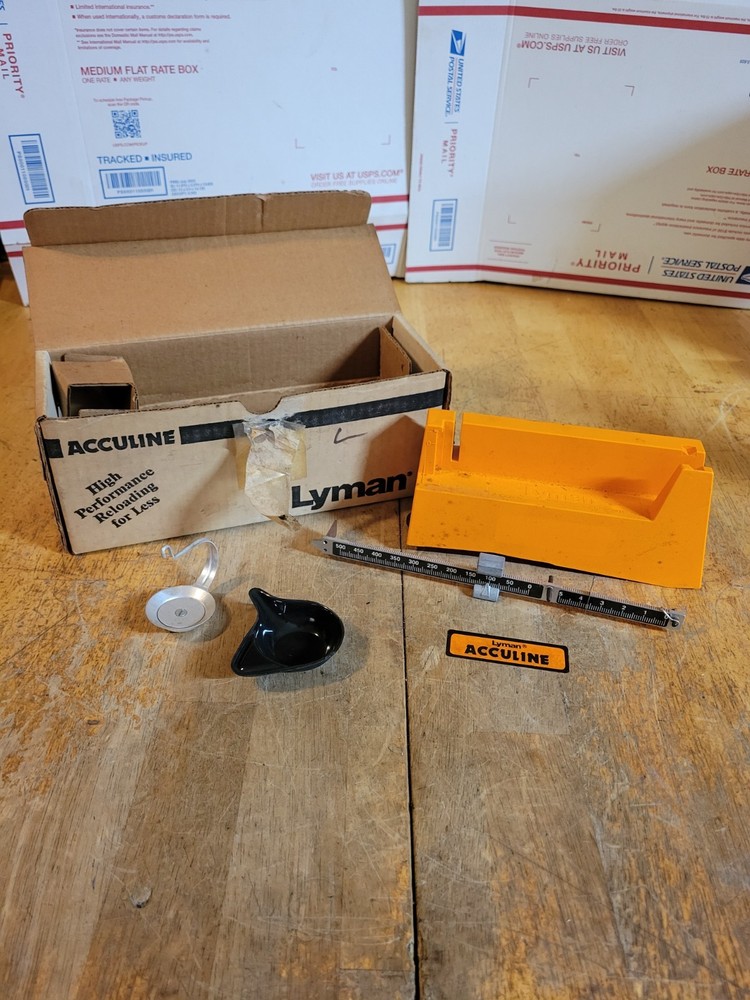 Lyman Acculine Accuscale 505 Grain Precision Reloading Scale