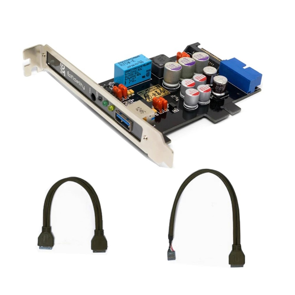 1pc Elfidelity AXF-100 USB Power Source HiFi Interface Preamp Internal Filter