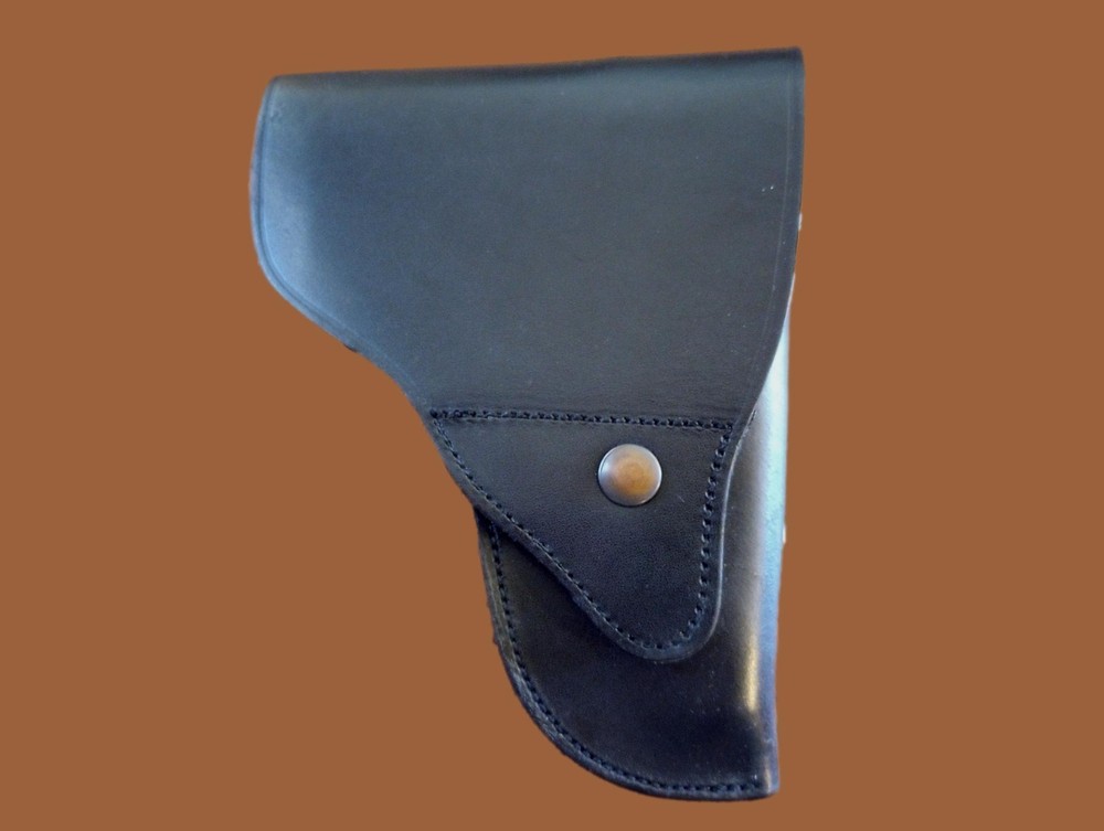 FRENCH MILITARY LEATHER HOLSTER SMALL FRAME AUTOMATIC ARMY SURPLUS