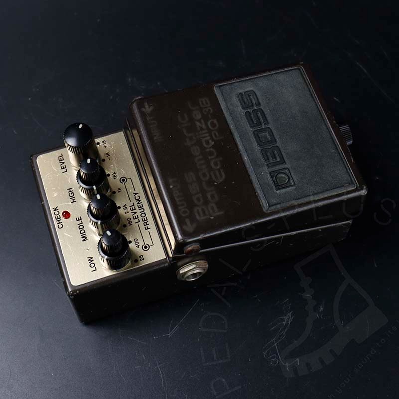 Boss PQ-3B Bass Parametric Equalizer (Silver Label) 1991 - 1995 - Brown