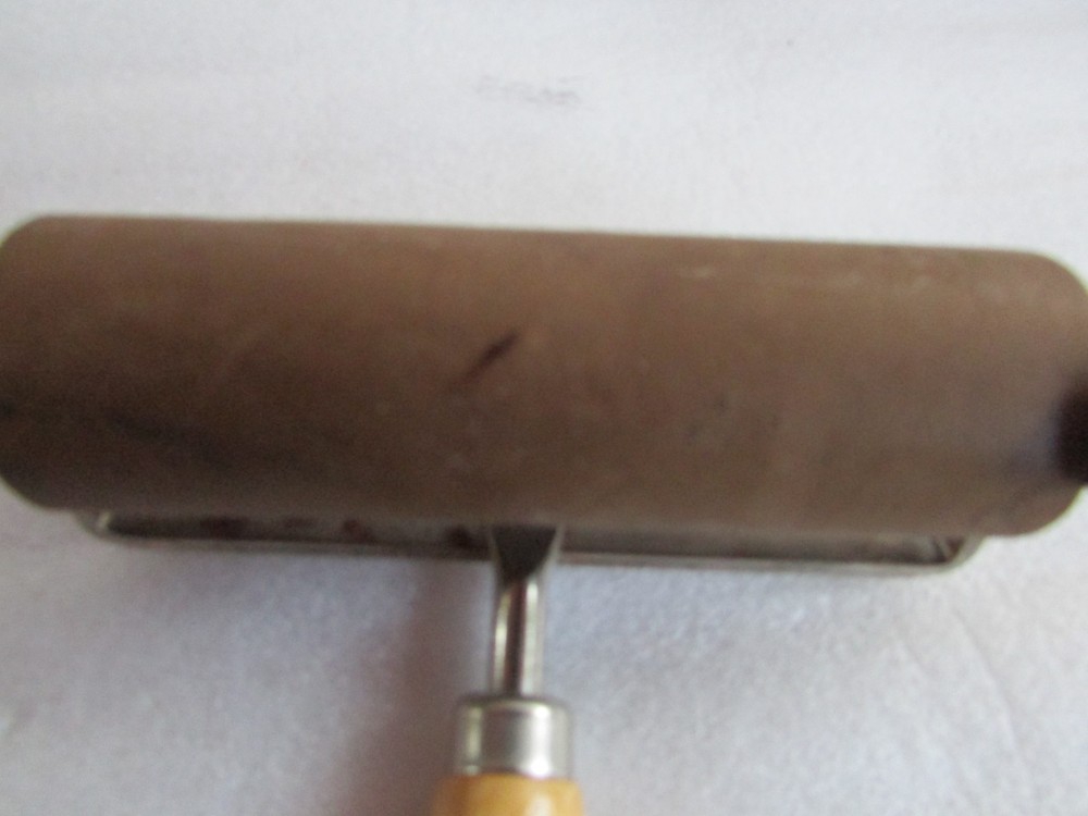 Vintage 4" Long Speedball Roller BRAYER