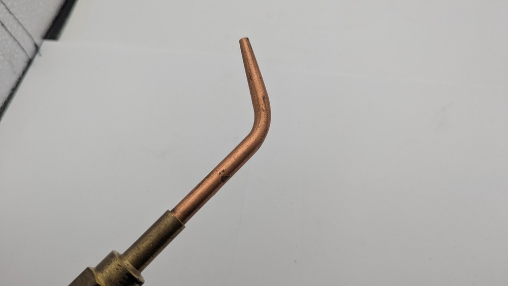 VINTAGE GENTEC Torch Handle 142T AND TIP - UNTESTED