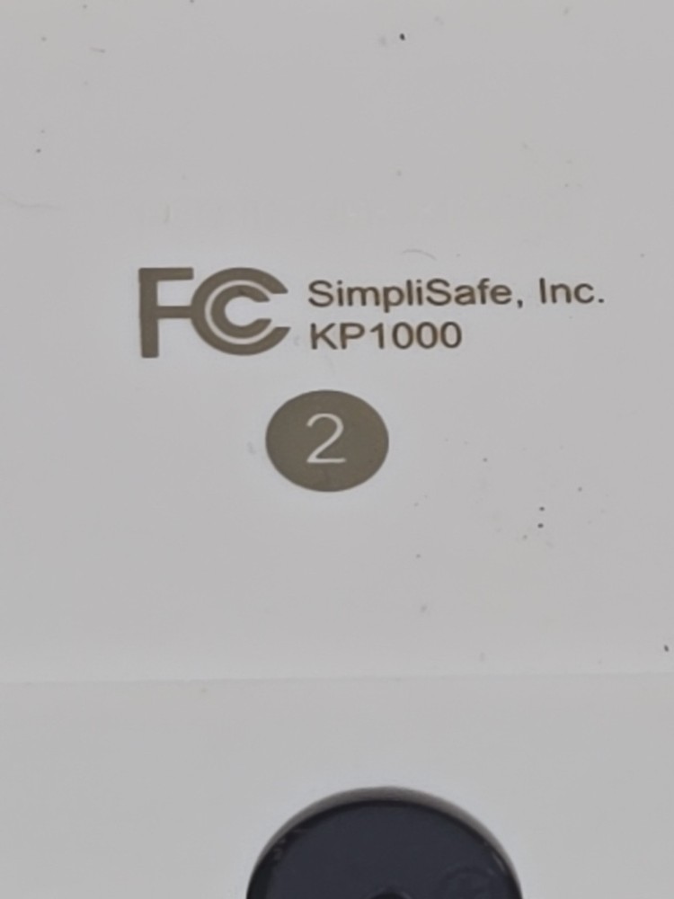 Simplisafe Keypad Only ( 1st Generation) Wireless Home Security System OEM