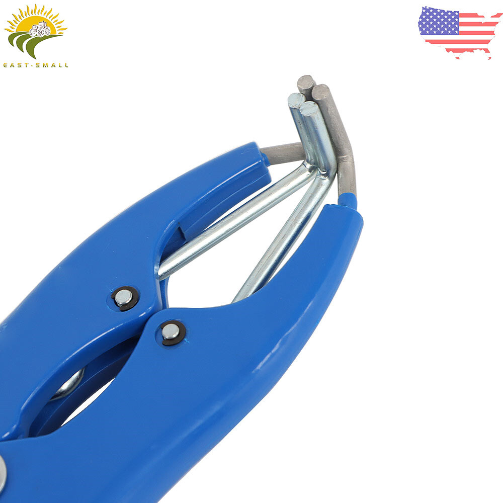 Bander Docking Elastrator Lamb Sheep Castration Applicator With 100 Rubber Ring