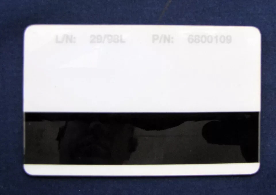 KRONOS TIME CLOCK MAINTENANCE BARCODE BADGE