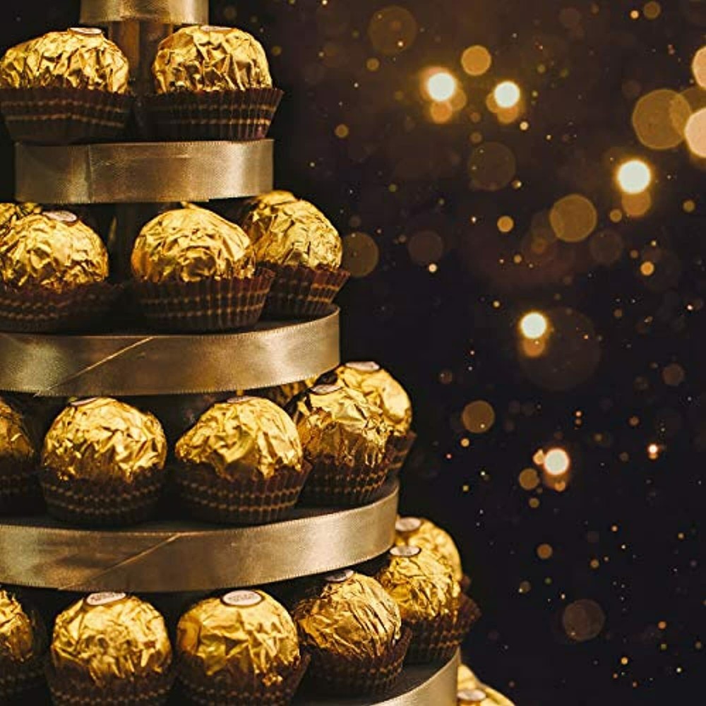 Ferrero Rocher Fine Hazelnut Chocolates, 24 Count, Assorted Coconut and