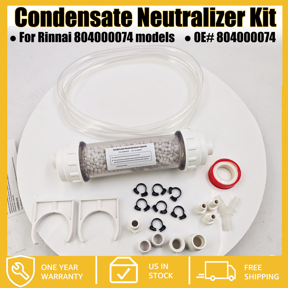 For Rinnai 804000074 Condensate Neutralization Kit Water Heater Accessory New US