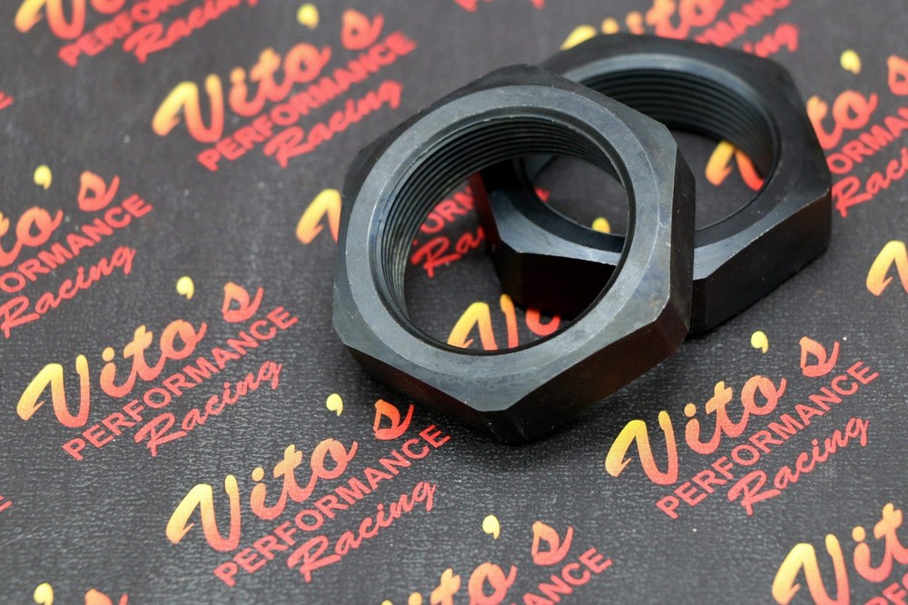 2 x Vito's Performance rear AXLE NUTS center hub carrier Yamaha Warrior 350