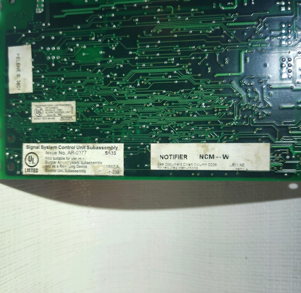 Notifier NCM-W Network Communications Module | Rev B1 | Fire Alarm Control Board