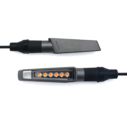 Mini Led Turn Signal Lights () Sequential Space Grey-2pcs