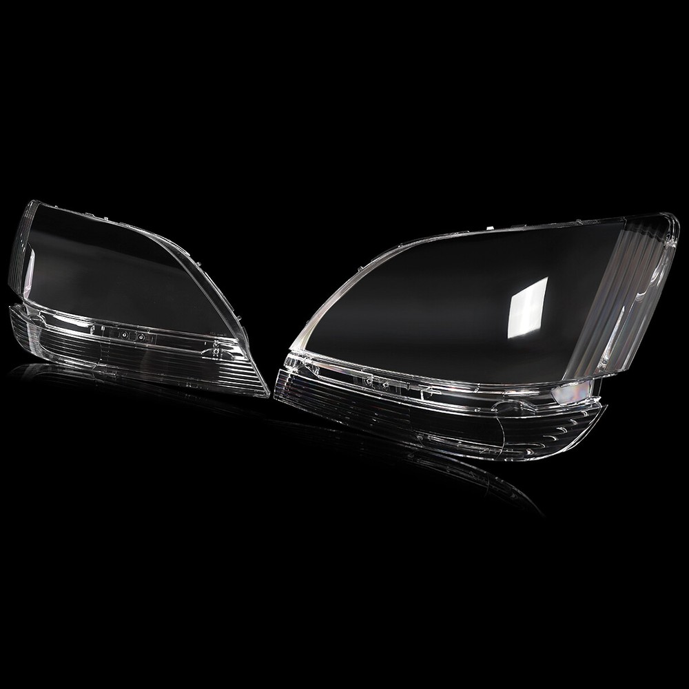 For Lexus RX300 1998-2002 Pair Clear Front Headlight Headlamp Lens Cover Replace