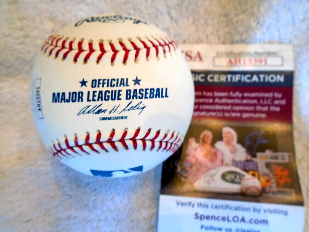 RON HUNT Signed Major League Baseball -JSA Authenticated