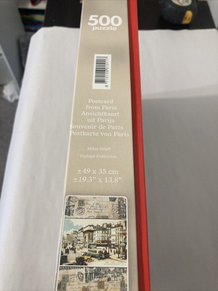 Jumbo Postcard From Paris 500pc Puzzle 01511