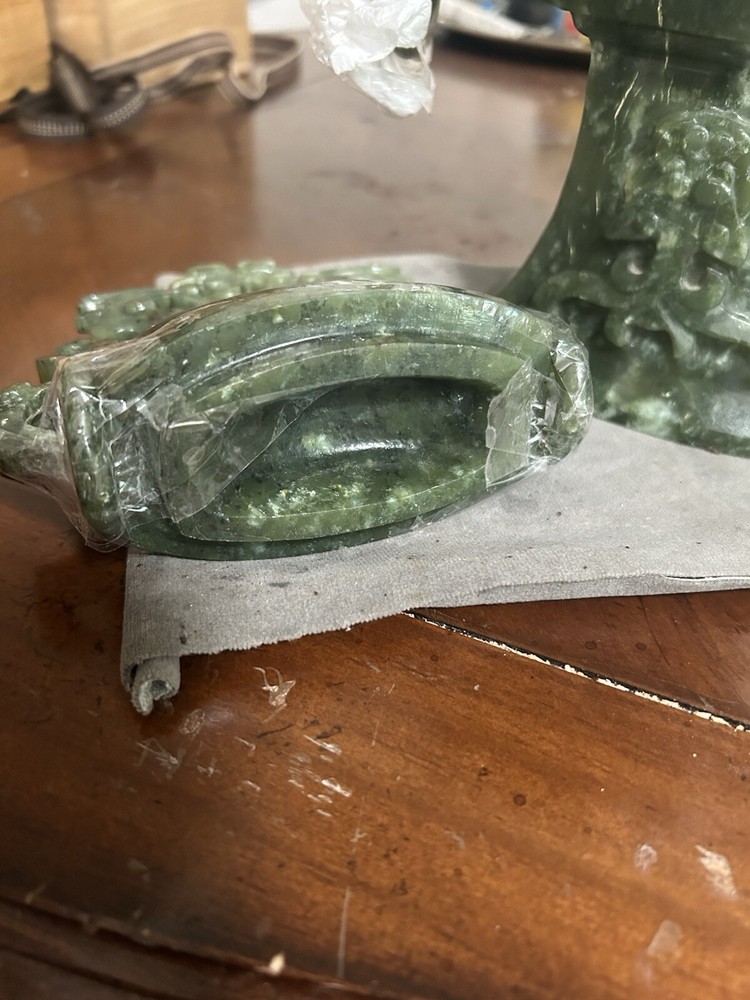 Green Jade Carved