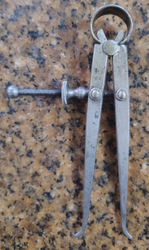 🗽 VINTAGE STARRETT 4-1/2" ID CALIPER
