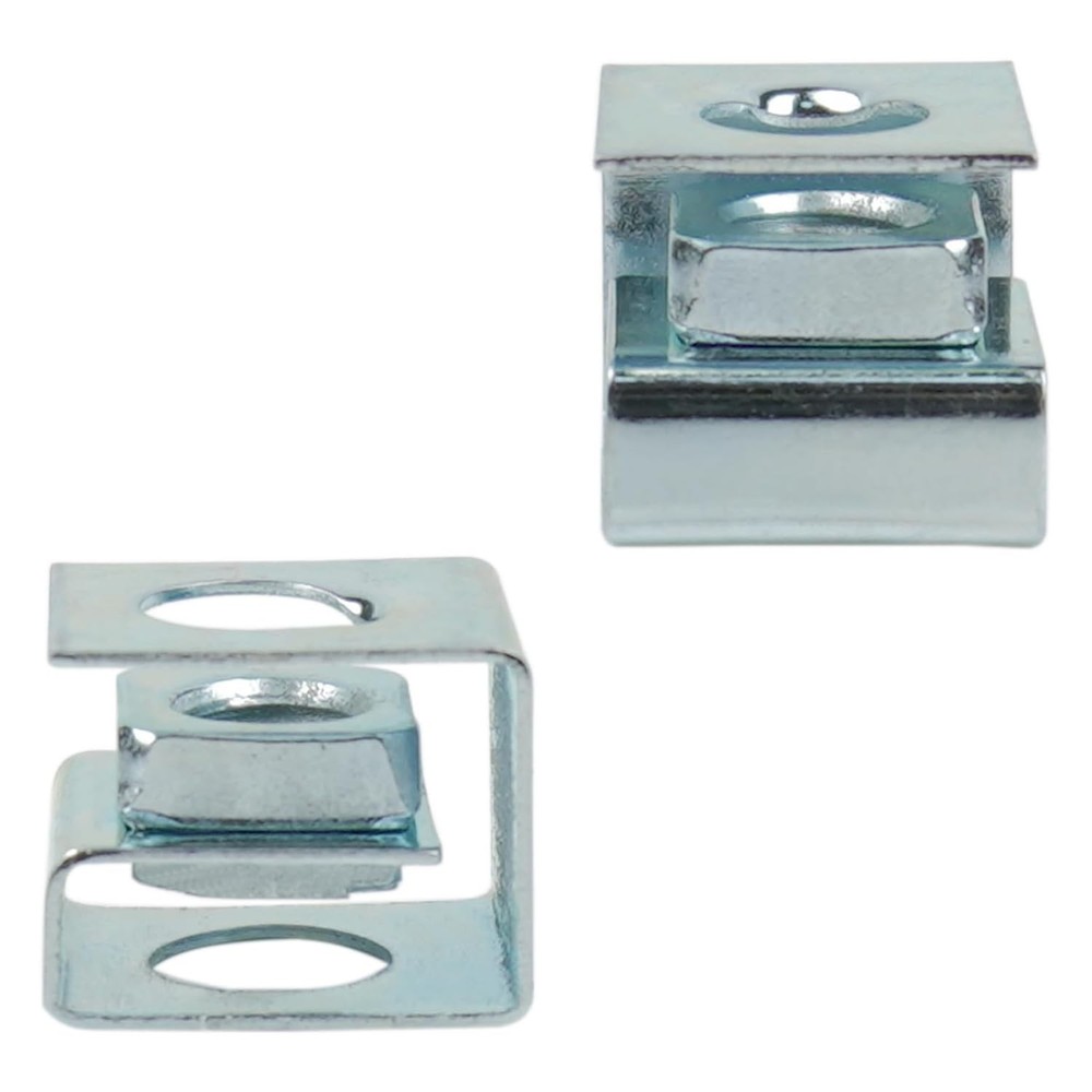 25 PCS Slide-on Cage Nuts U Type Cage Nut M6