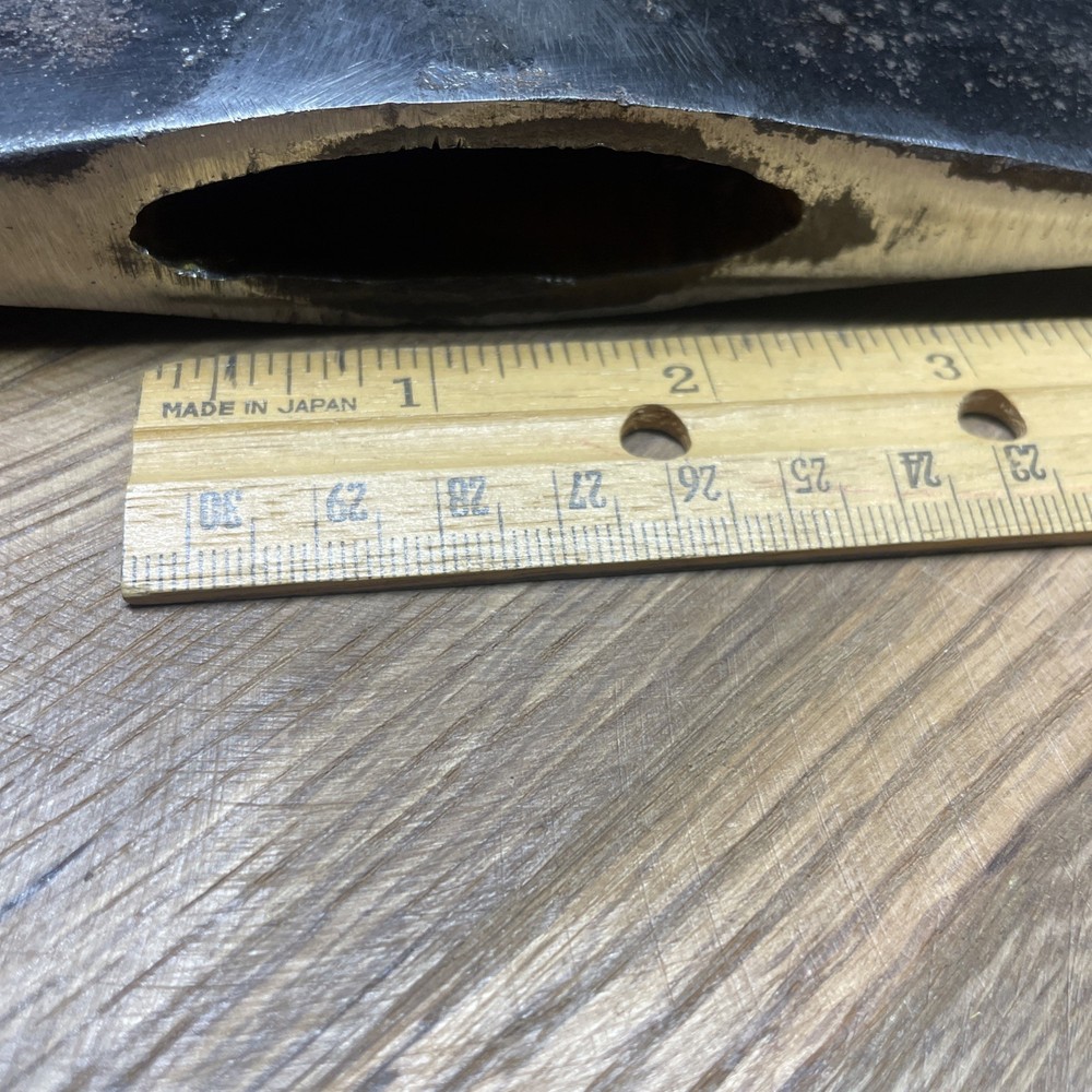 Vintage COLLINS Double Bit Axe Head 3 lbs. 1 oz.