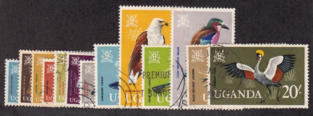 Uganda - 1965 - SC 97-110 - Used - Complete set