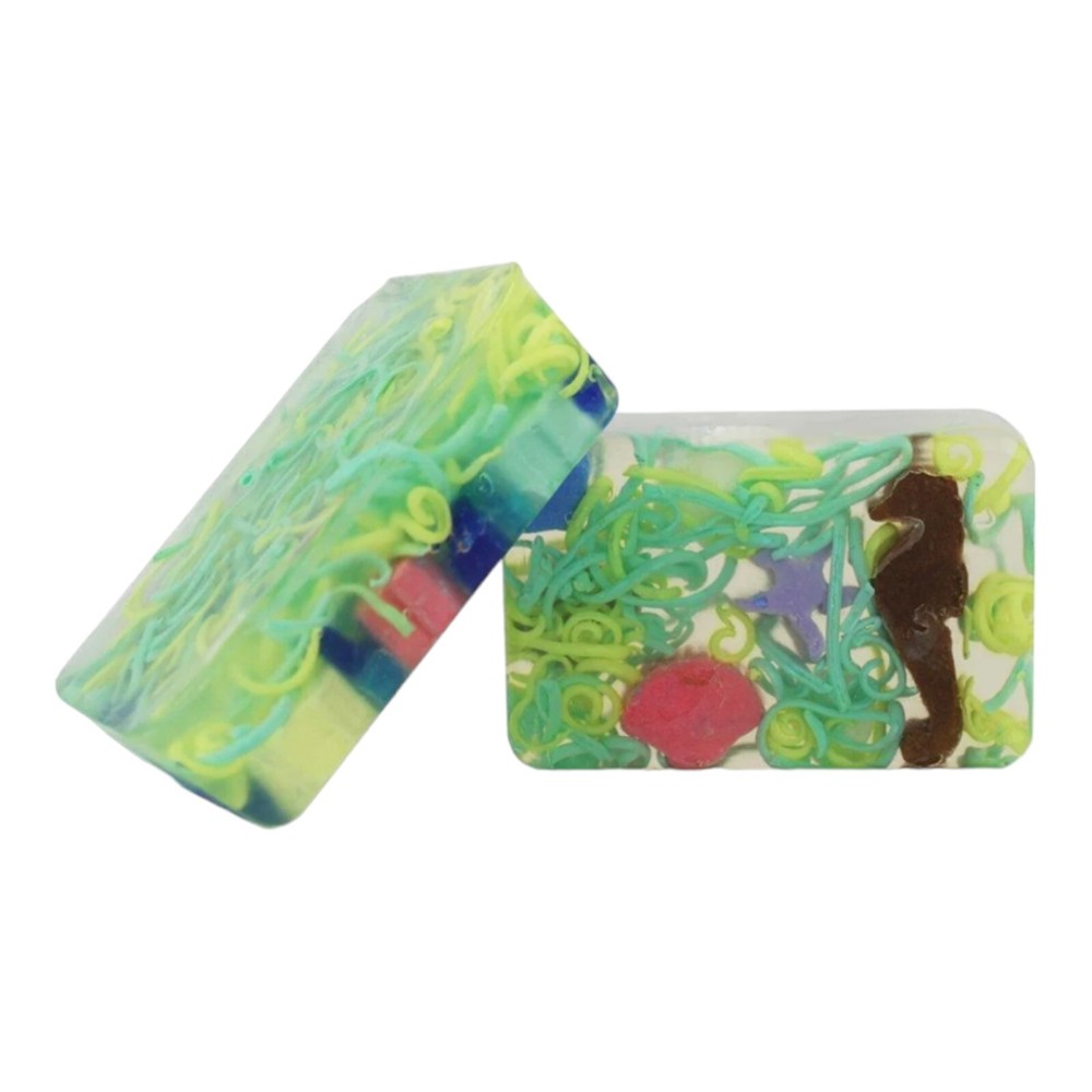 2 Primal Elements Soap Making Kits, Under the Sea, Makes 6 Handcrafted Bars Each