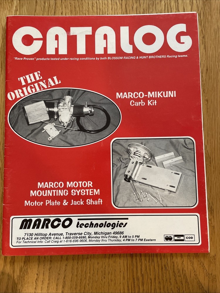 Vintage Marco Technologies Catalog 1998