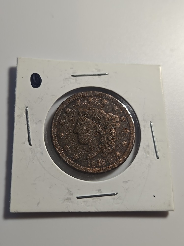 1838 Coronet Head Large Cent