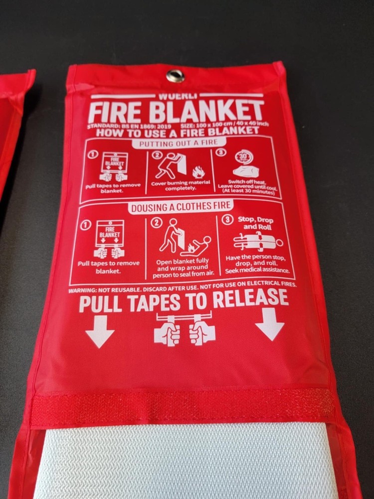 Wuerli Two Emergency Fire Blankets
