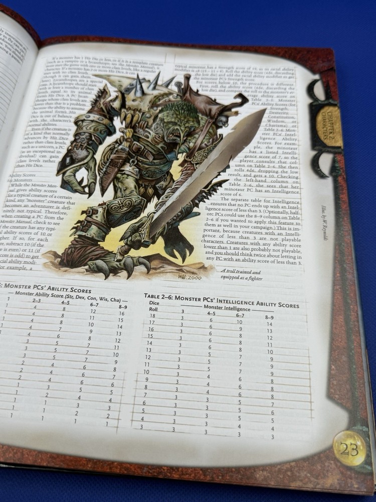 Dungeon And Dragons Dungeon Master’s Guide Core Rulebook II, First Print 2000