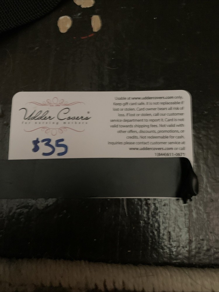 $35 Udder Covers Gift Card
