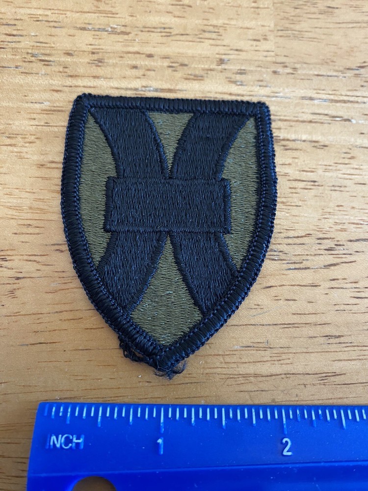 US Army 21st Sustainment Command Subdued Patch INV5717