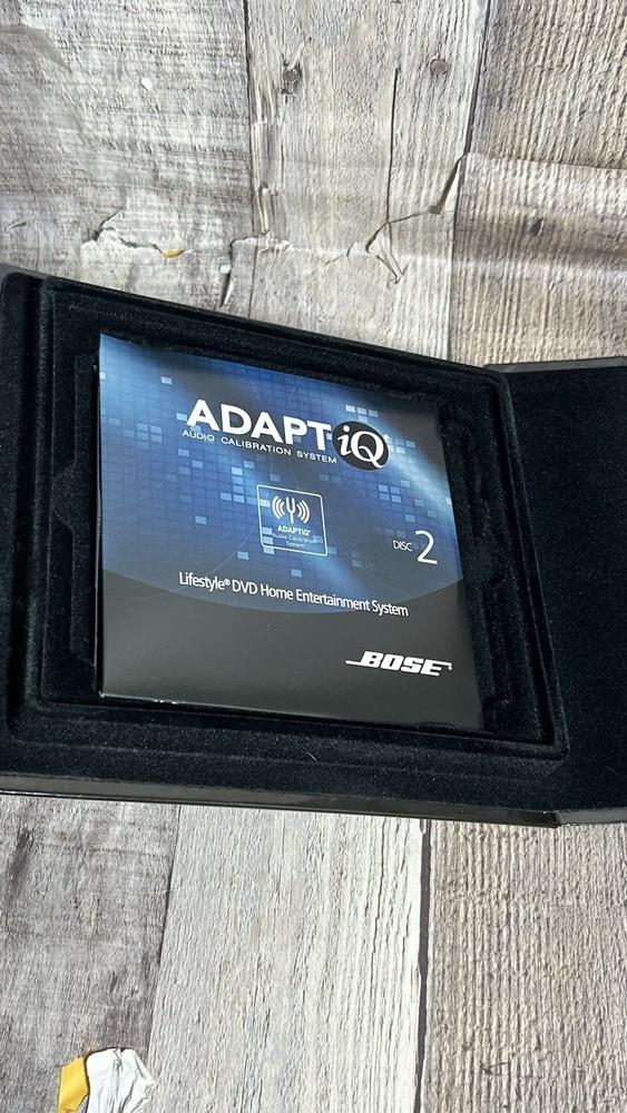 Bose Lifestyle Adapt iQ Sound Performance Audio Calibration System complete