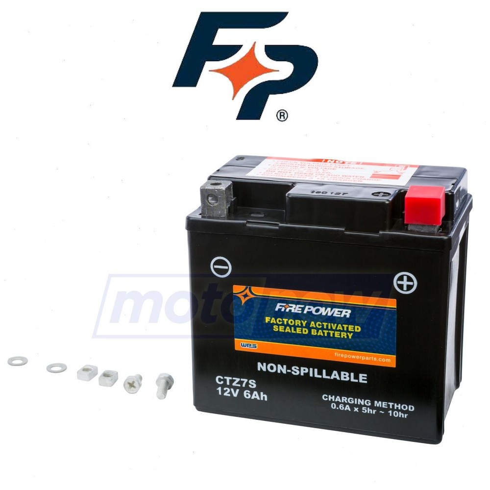Fire Power Factory Activated Maintenance Free Sealed Battery for 2003-2006 id