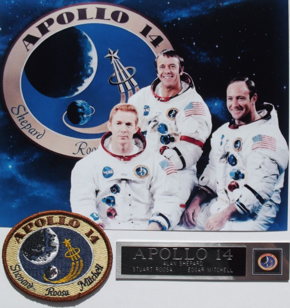 Apollo 14 Mission Crew Signed Cover Shepard, Roosa & Mitchell Authenticated