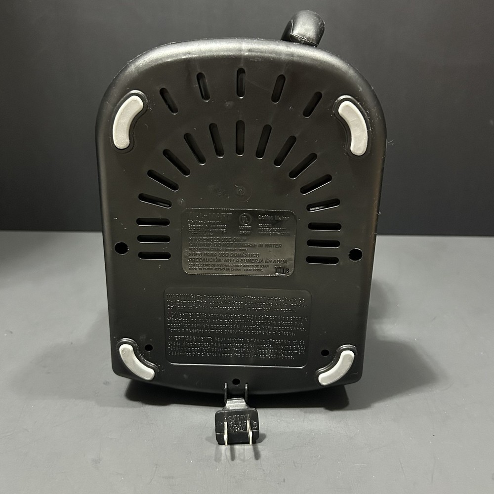 GE Savor 5-Cup Digital Programmable Coffee Maker Black Model 898677 Tested Works