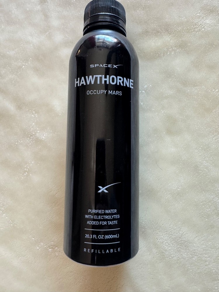 SpaceX EMPTY Refillable water bottle