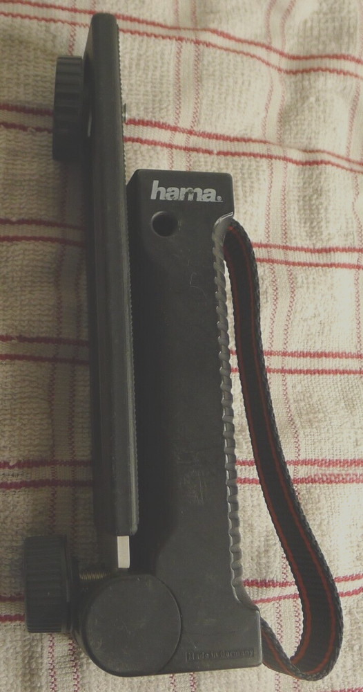Hama Camera Mount Grip With Cold Flash Mount Attachment & Strap -Made In Germany