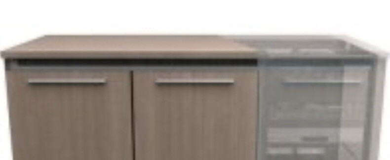 Middle Atlantic C5-VENT3-BK Rack Front Panel Vent For Credenza Black