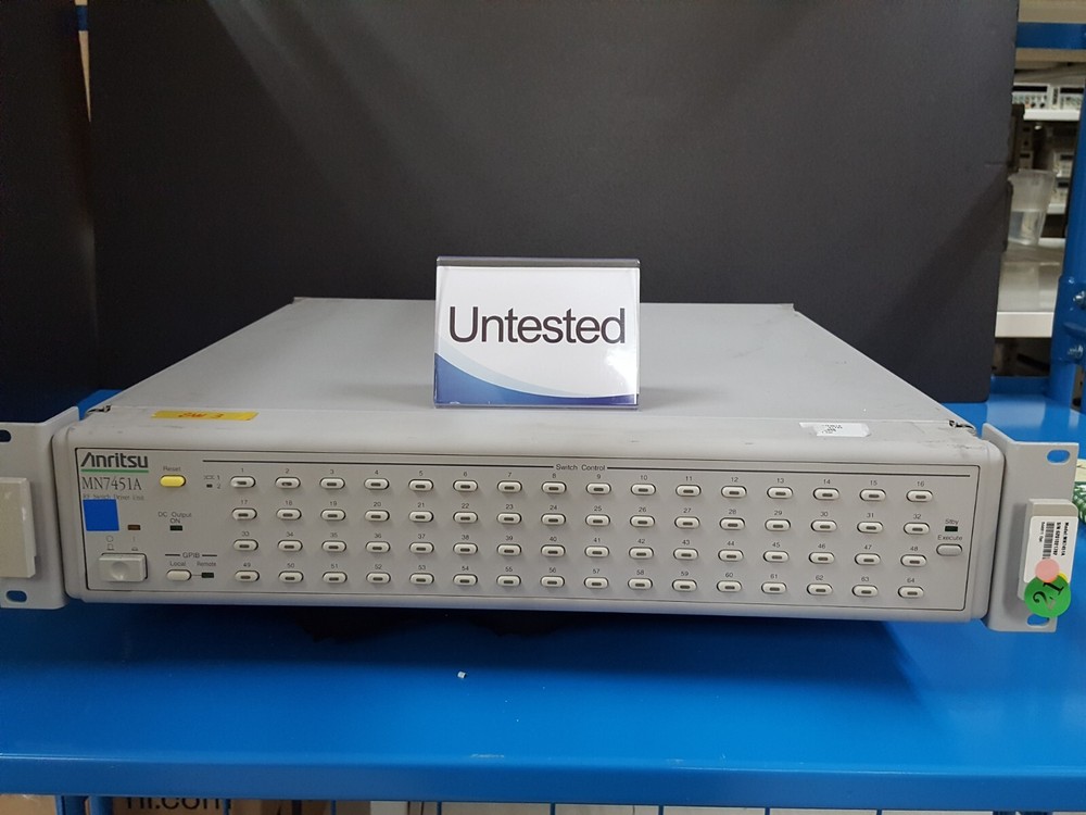 Anritsu MN7451A: RF Switch Driver Unit, Untested (1782)