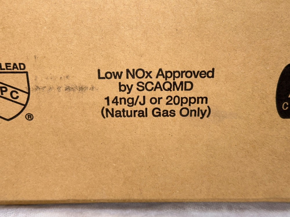 New in Box Noritz Tankless Water Heater NR501-OD-NG Silver Edition