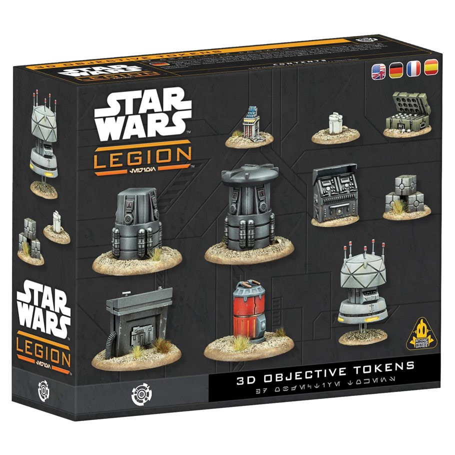 Star Wars Legion 3D Objective Tokens (2nd Ed)